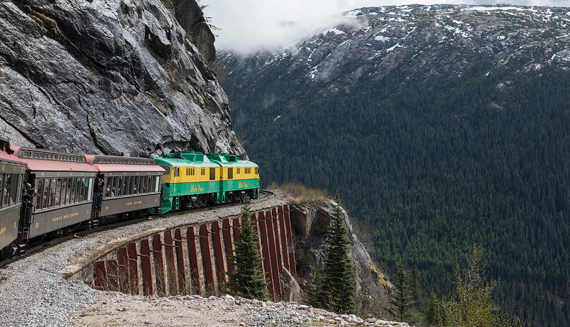 White Pass and Yukon Route train
