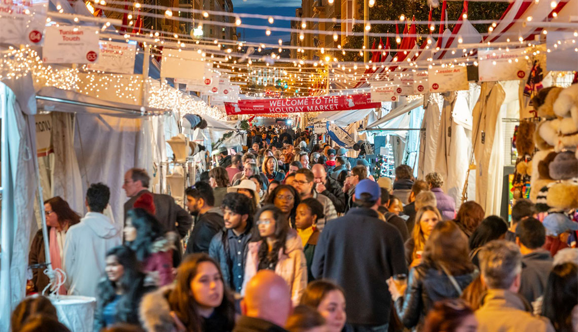 Mercados Navideños En Estados Unidos