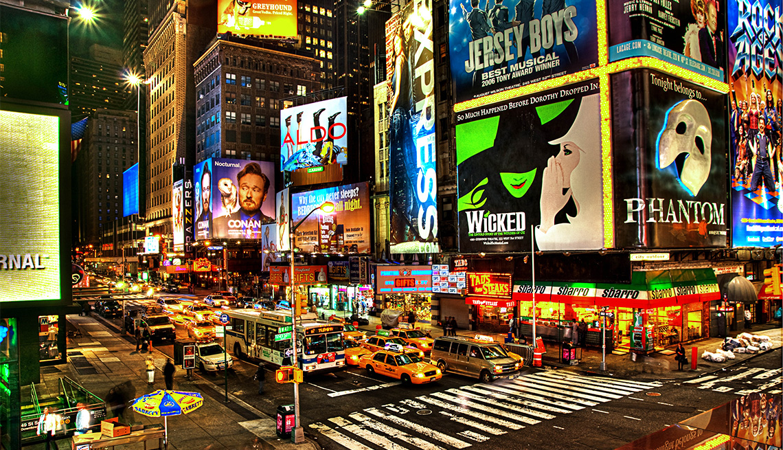 Vallas publicitarias de Broadway, Nueva York
