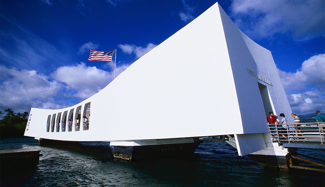 Edificio del USS Arizona Memorial 