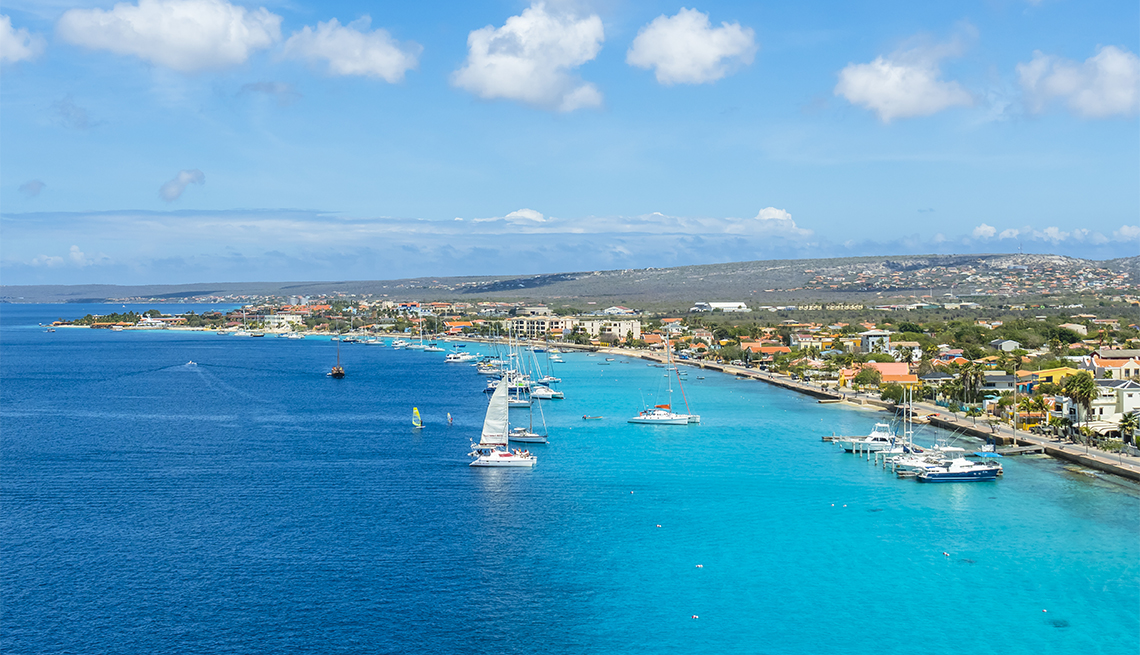 item 6 of Gallery image - Aerial view of Bonaire coastline