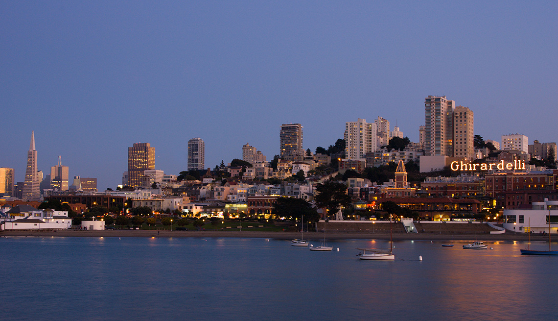 item 7 of Gallery image - San Francisco skyline at dusk