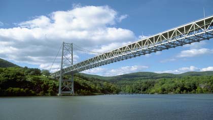 Puente Bear Mountain en West Point, Nueva York – Seis puentes para no perdérselos.