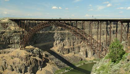 Puente Perrine en Twin Falls, Idaho – Seis puentes para no perdérselos.