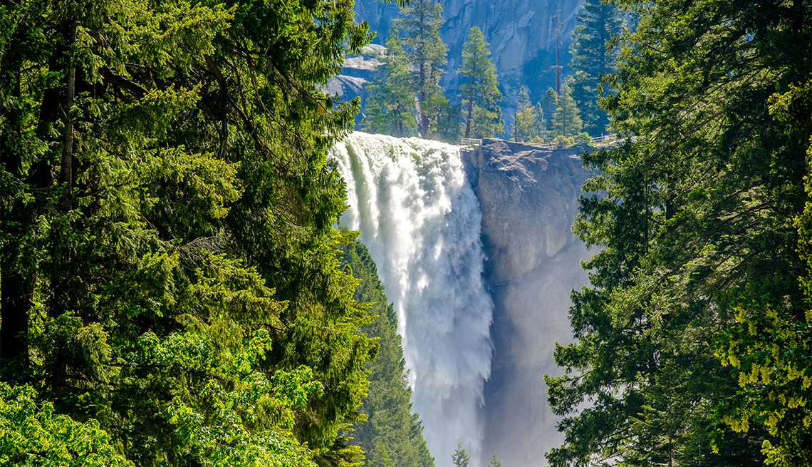 item 2 of Gallery image - Vernal Fall in Yosemite National Park