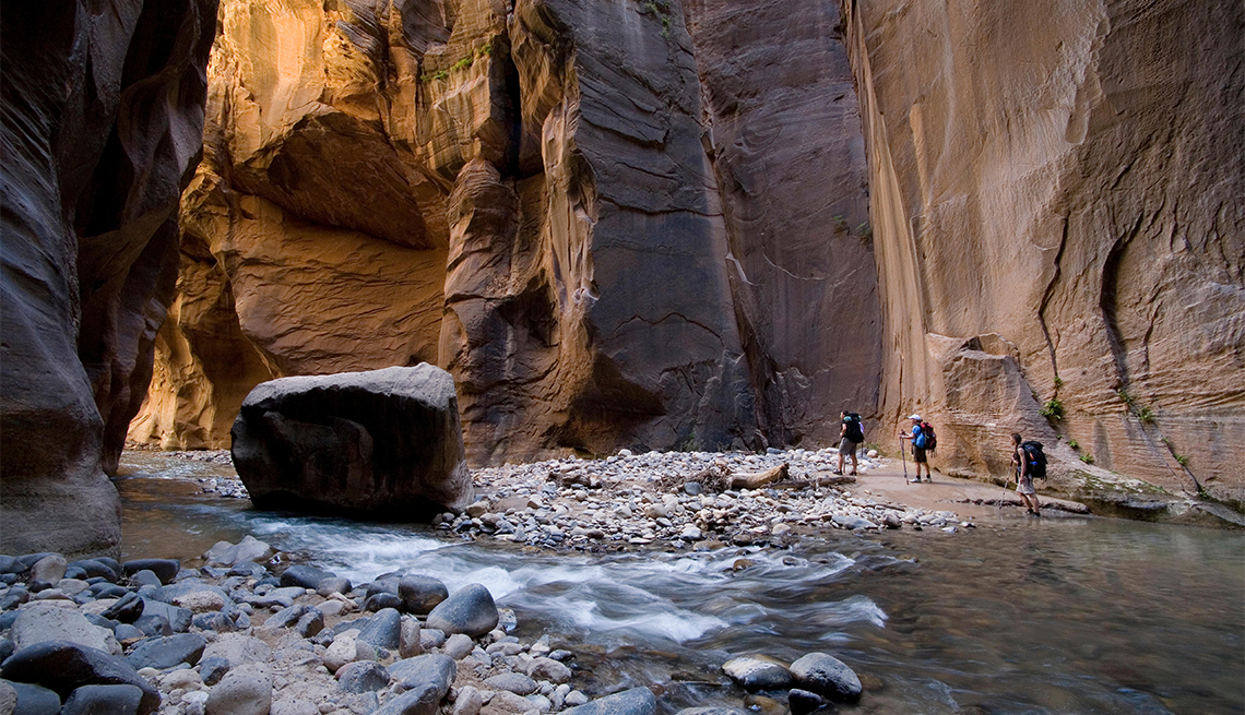 Hiking the Narrows, Zion National Park