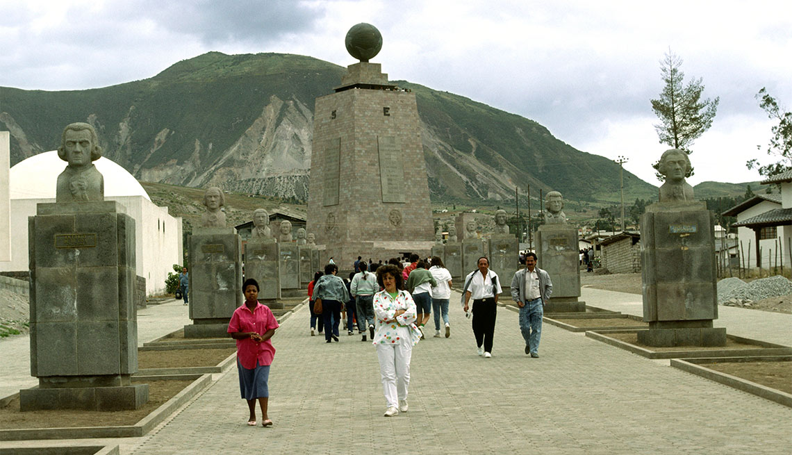 Center of the Earth, Ecuador
