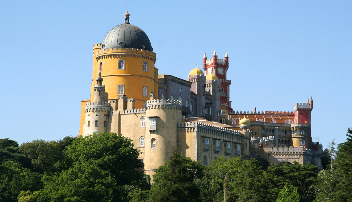 Pena Palace in Sintra Portugal
