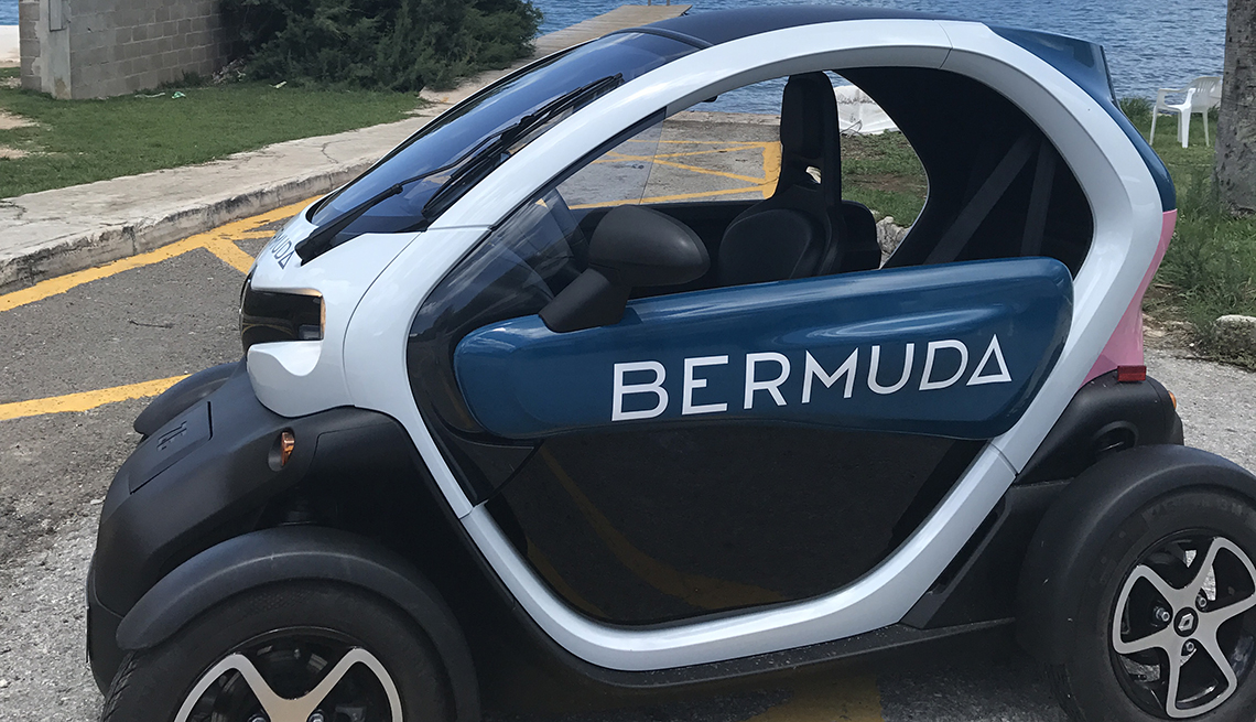 Image of Renault Twizy Minicar in Bermuda