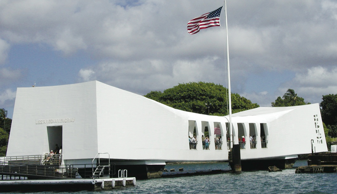 USS Arizona National Memorial in Honolulu, Hawaii, Memorial Day Historic Sites