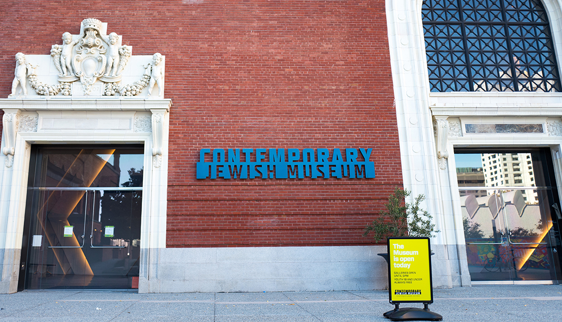 Fachada del Museo Judío Contemporáneo en San Francisco