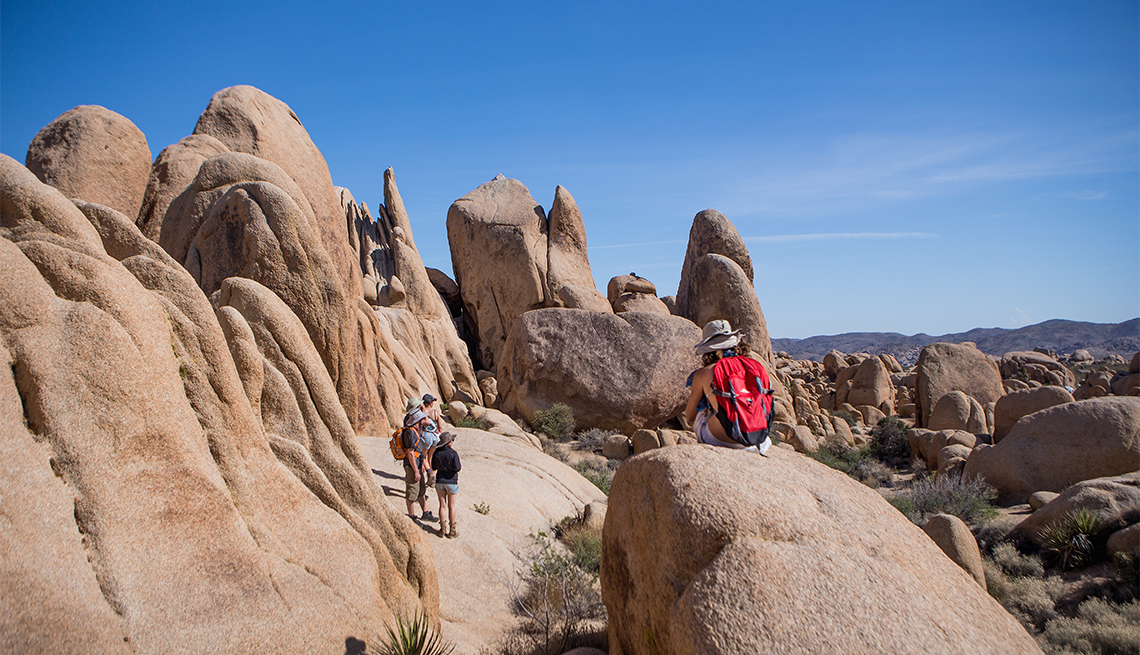 item 1 of Gallery image - A day hiking in California's Joshua Tree National Park.