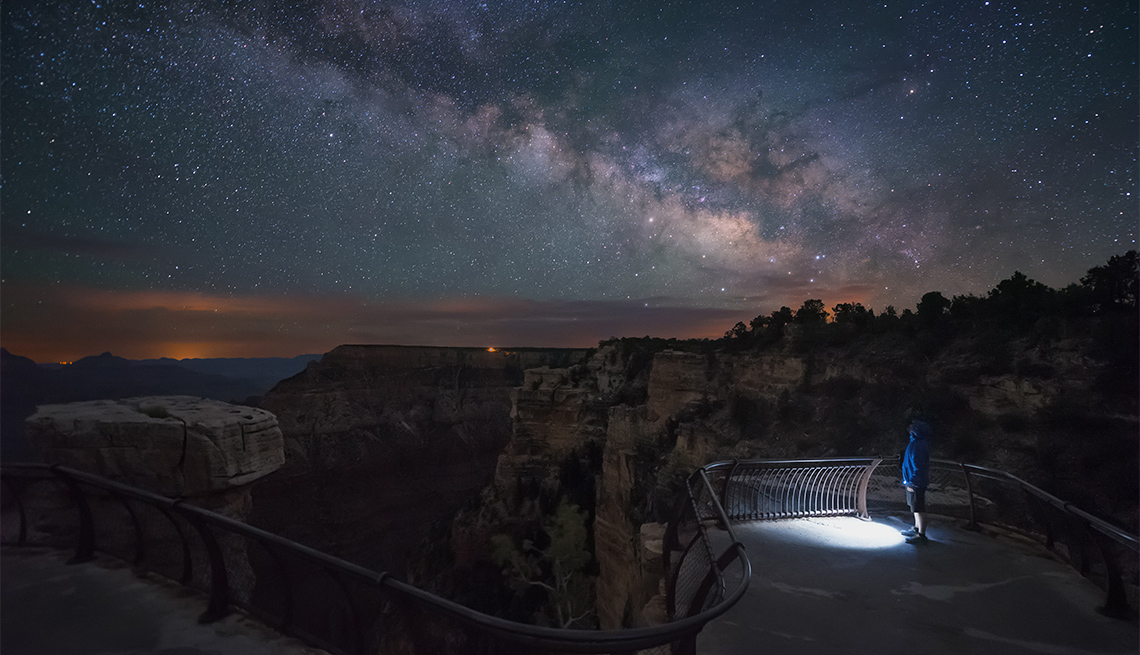 item 5 of Gallery image - A person watching the Watching Milky Way in Grand Canyon National Park