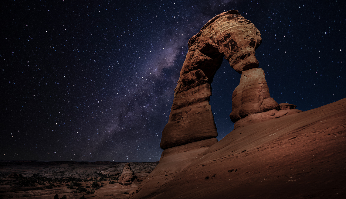 item 1 of Gallery image Great Arches at night