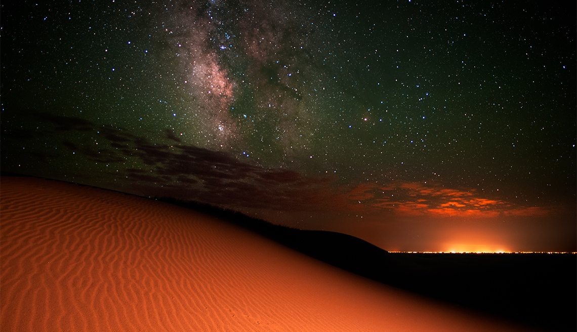 star gazing at San Dunes National Park