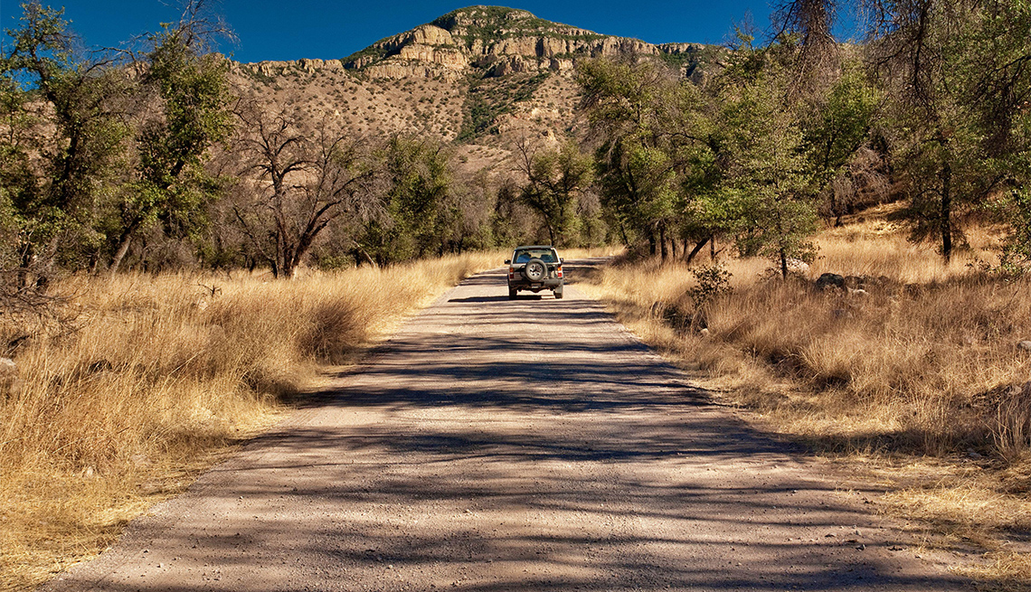 Ruby Road in Atascosa Mountains, Sonoran Desert 