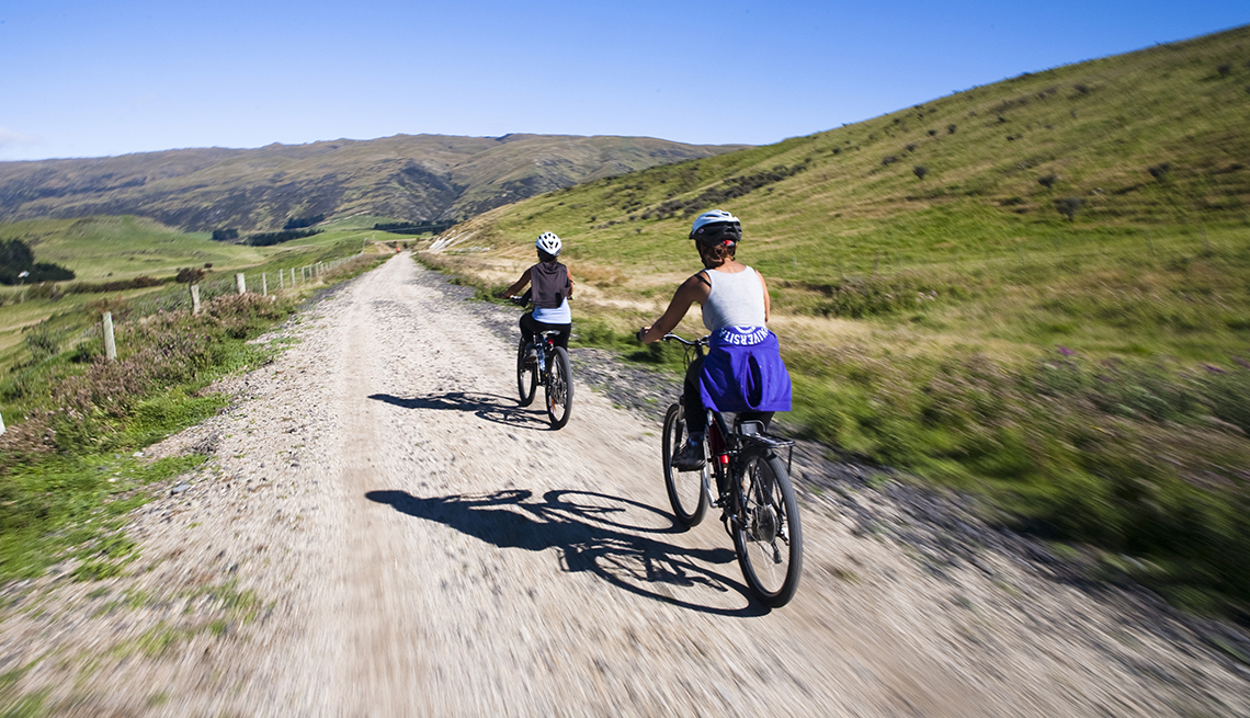 item 8 of Gallery image - Women Bicycle, Otago Rail Trail, New Zealand, Great All-Inclusive Vacations 