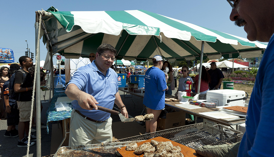 Festival culinario en Chicago