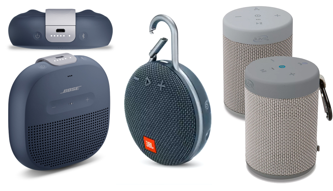 portable speakers from bose j b l and i live