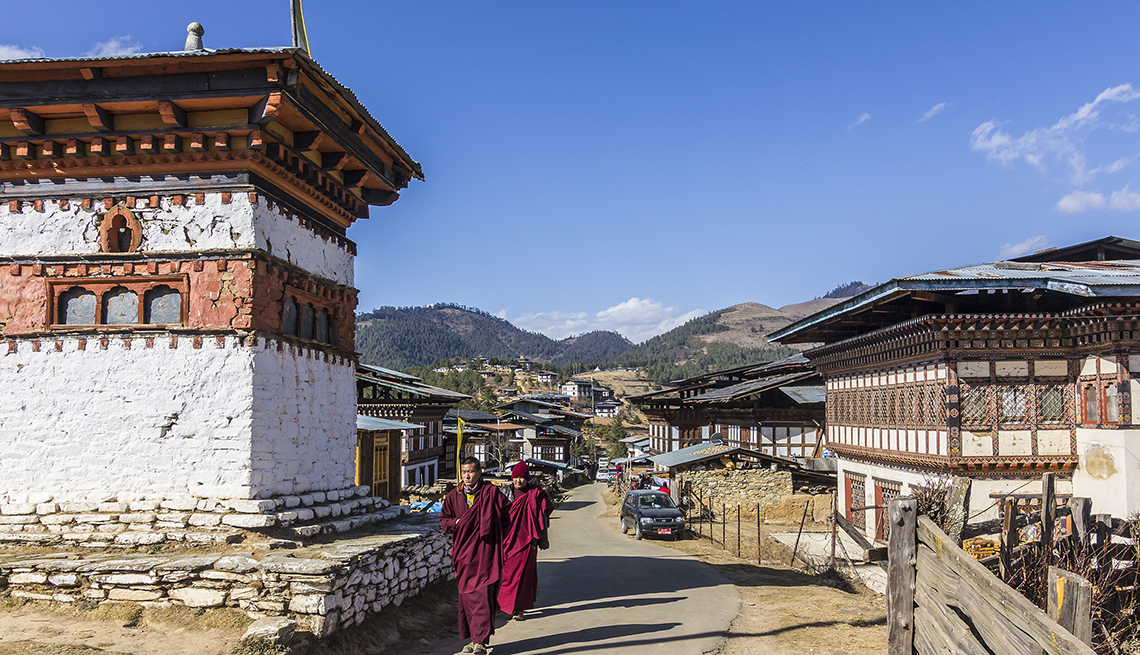 Valle de Phobjika, Bután