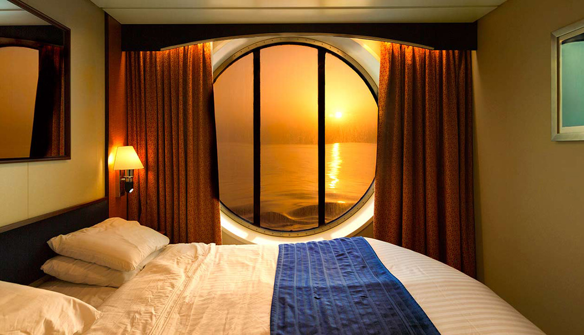 A Nice Cruise Cabin With A Beautiful View, Cruise Ship Myths