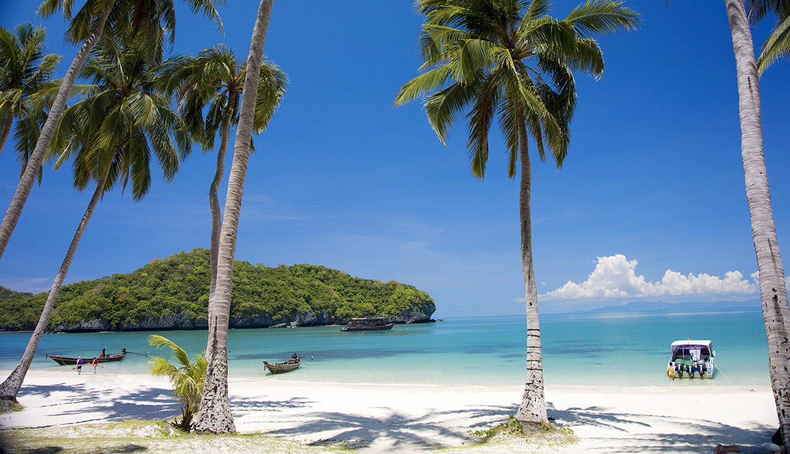 Pristine White Sand Beaches Palm Trees And Crystal Clear Waters Of Koh Samui In Thailand, World's Best Beaches