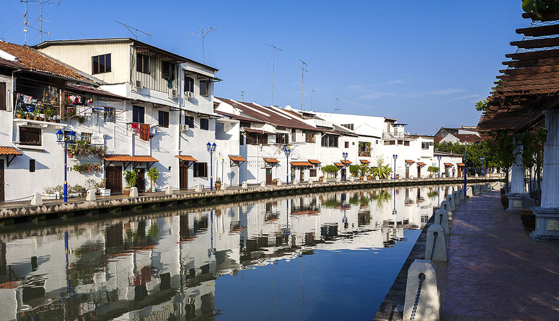 Houses By The River In Melaka, Malaysia, 10 Summer Destinations