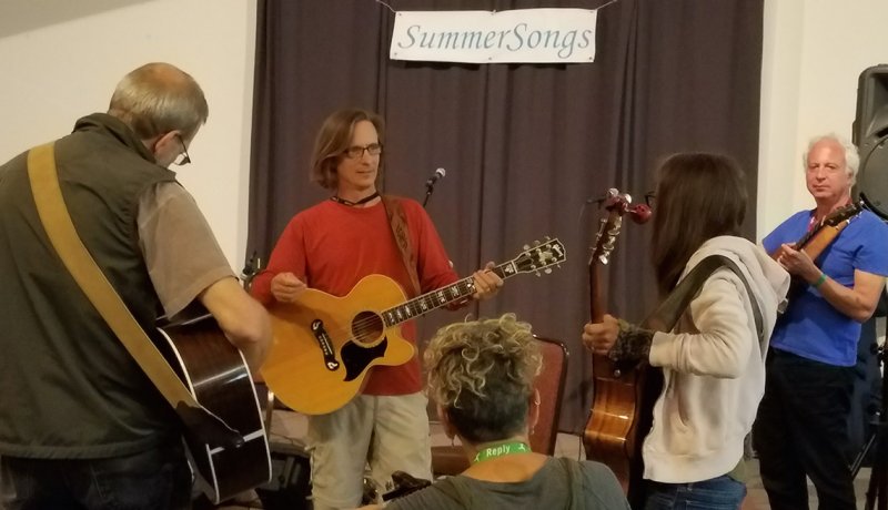 campers performing at SummerSongs Camp