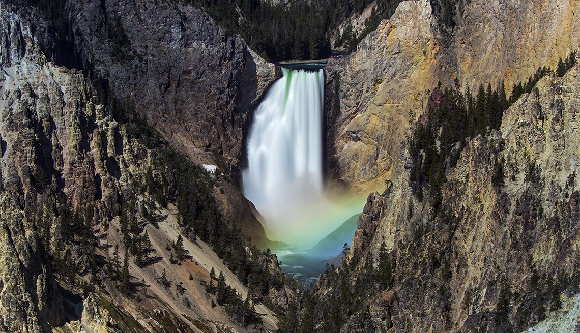 Lower Falls of the Yellowstone River 