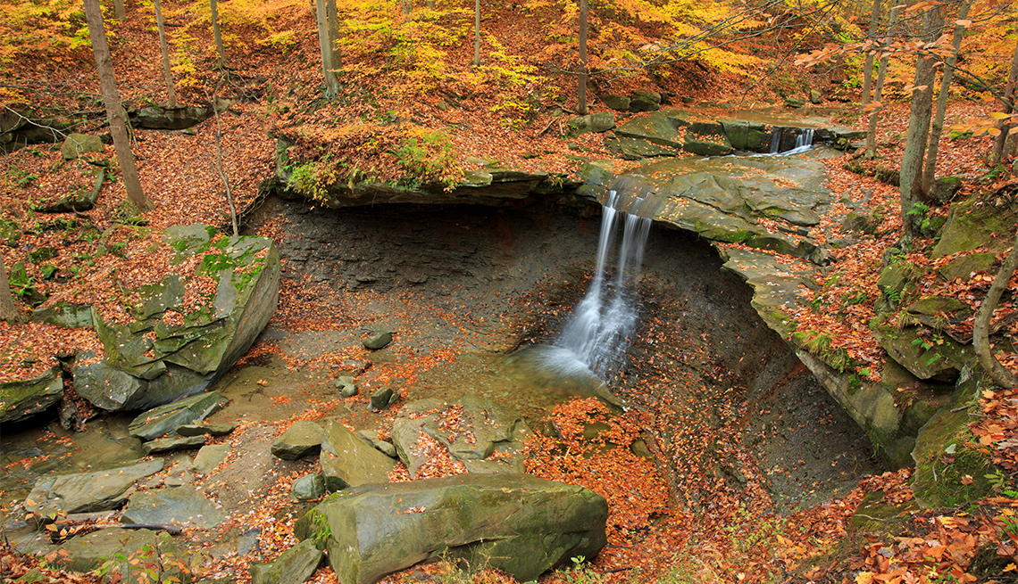 item 1 of Gallery image - Blue Hen Falls in Cuyahoga Valley National Park