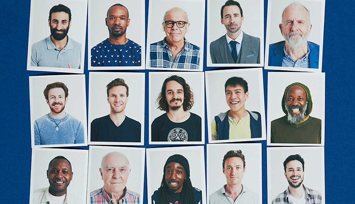 Portraits of various men displayed in a grid, Ways Linkedin Can Find You a Job, Work