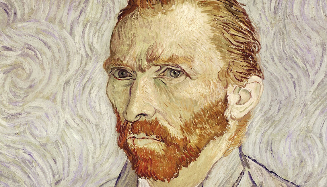 A self-portrait of painter Vincent Van Gogh, Failure is New Success, 