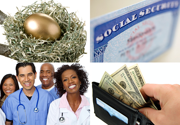 Retirement, social security, careers, spending money