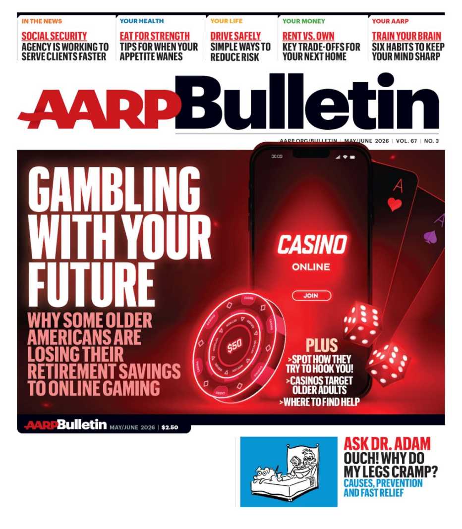 cover of aarp bulletin may/june 2026