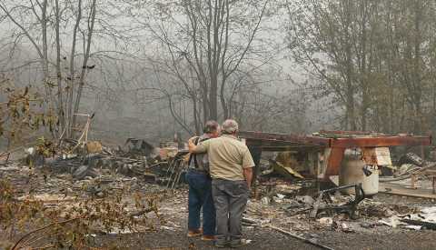 AARP Foundation Disaster Relief -Wildfires In Oregon Force Mass Evacuations And Threaten Hundreds Of Structures