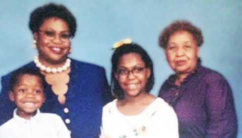 Lorettta Boyd SCSEP Workforce Program Participant and Her Family