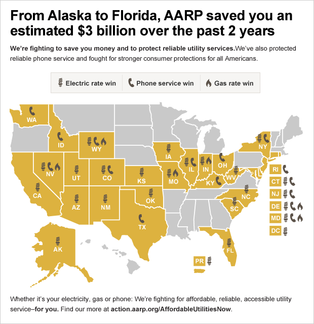Affordable Utilities Now! infographic