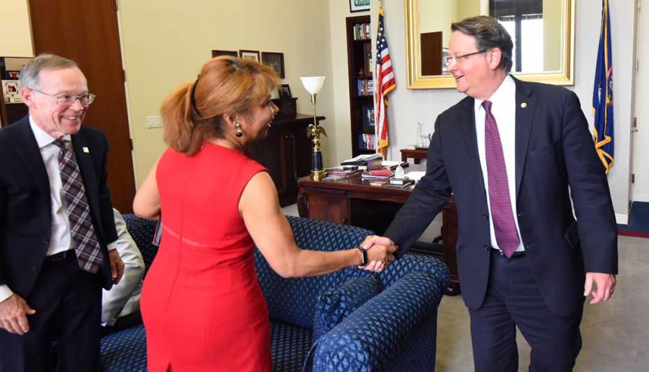 AARP Lobby Day meeting with Senator Gary Peters. AARP Lobby Day meeting with Senator Gary Peters.
