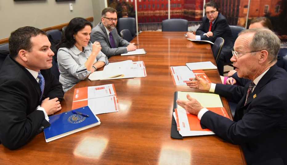 AARP Lobby Day meeting with Murphy staffers AARP Lobby Day meeting with Murphy staffers