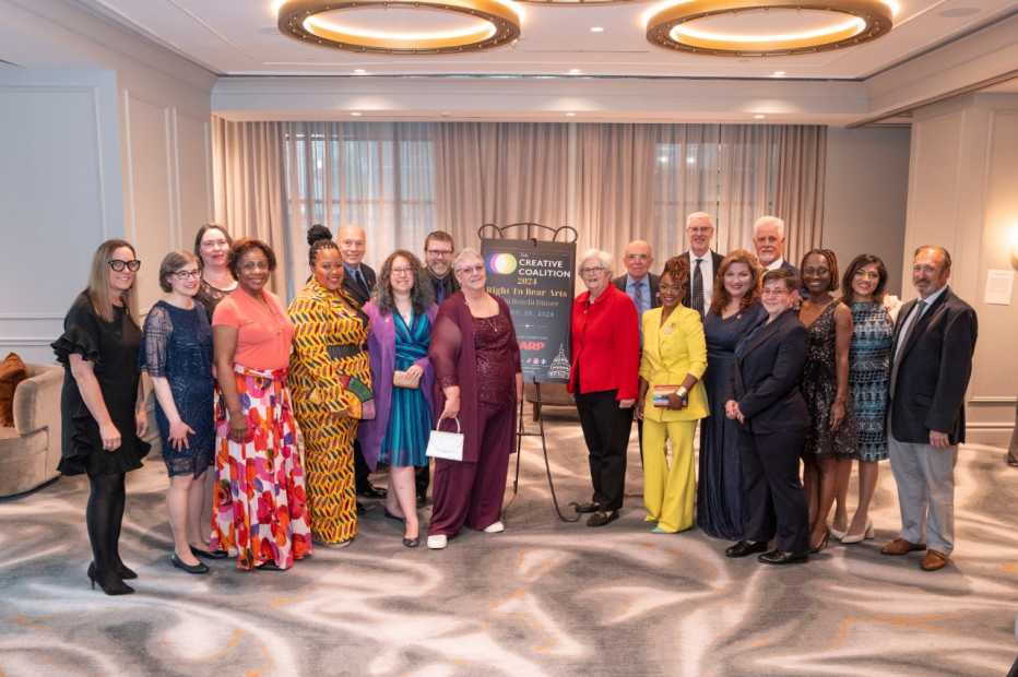 The Creative Coalition’s Right To Bear Arts Gala Benefit Dinner: Spotlighting Family Caregiving in the United States, sponsored by AARP, at The Madison Hotel, in Washington, D.C., on Friday, April 26, 2024. Photo by Cheriss May, for AARP.