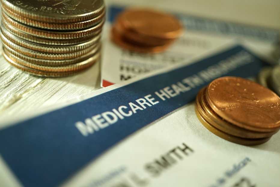 close up shot of medicare card