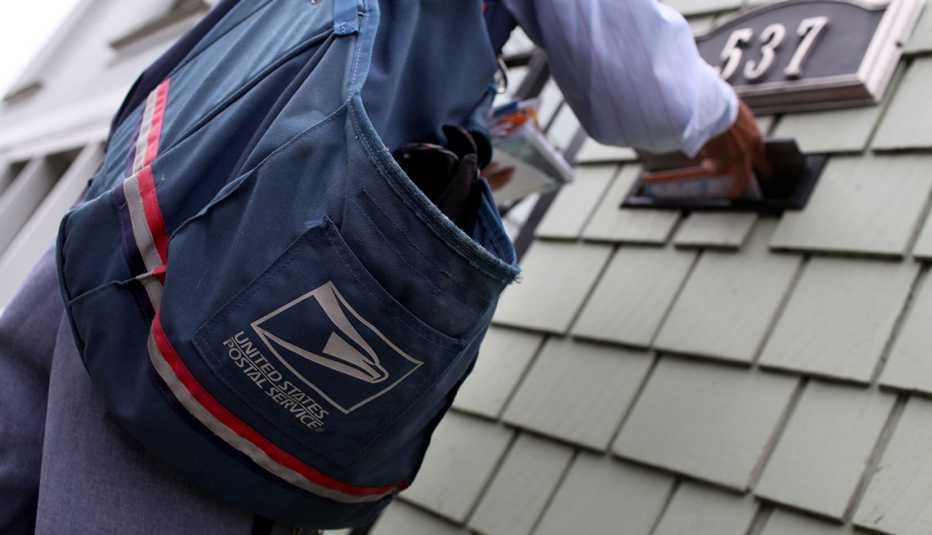 Postal service worker
