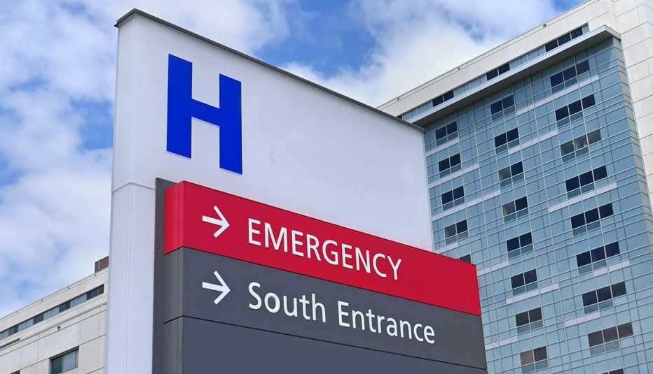 Hospital sign