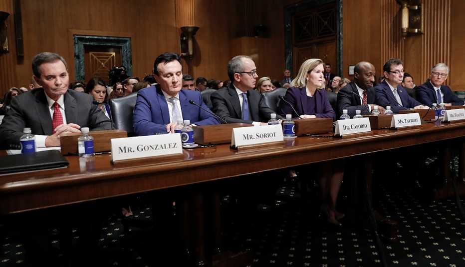 A Senate hearing on drug prices