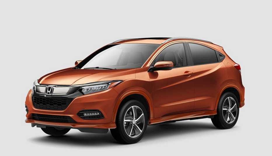 2019 orange Honda HR-V Touring