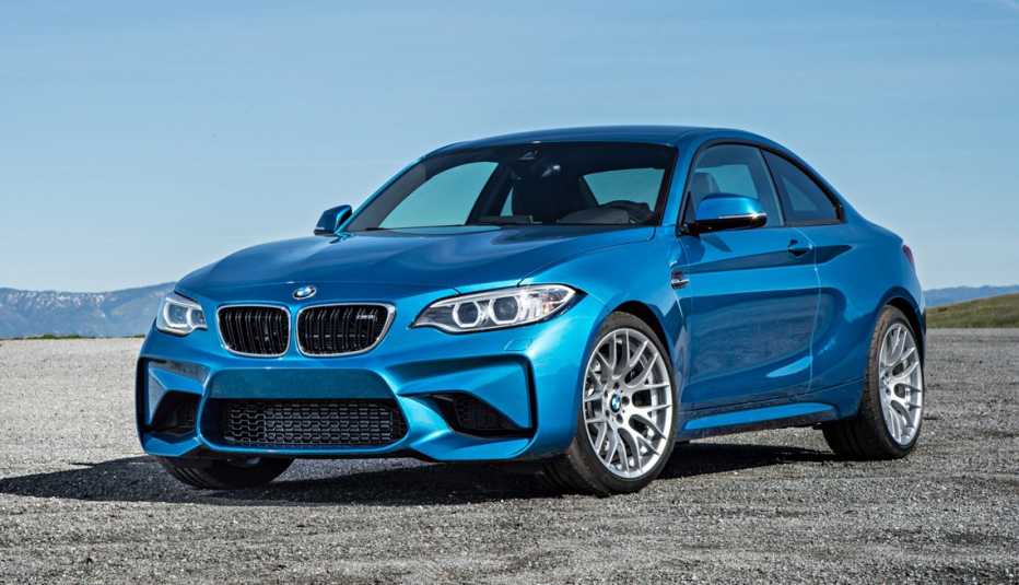 blue BMW M2