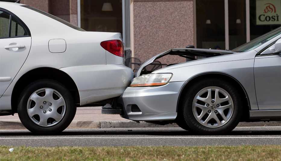 Low impact car accident