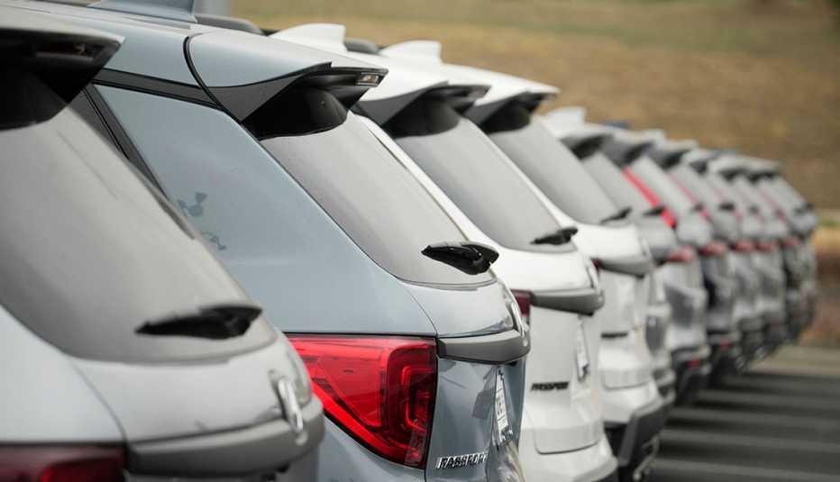 a row of cars a row of cars