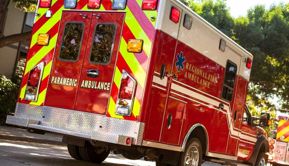 Ambulance, street, emergency, Driver Resource Center