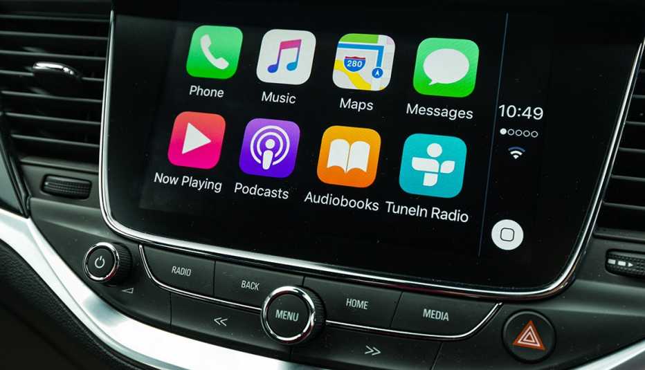 Appleplay display on dashboard
